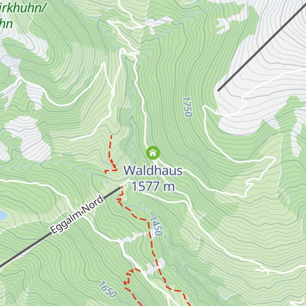 Map of Waldhaus