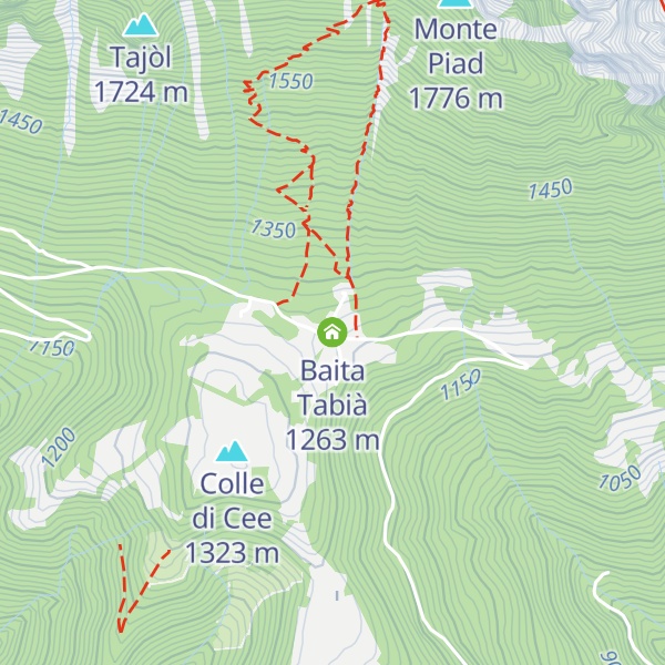 Map of Baita Tabià