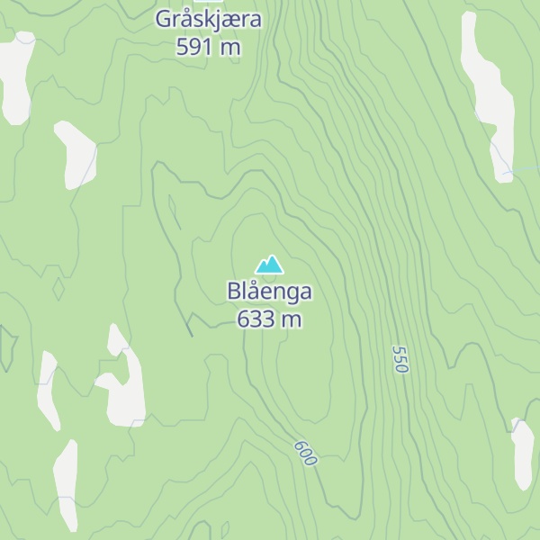 Map of Blåenga