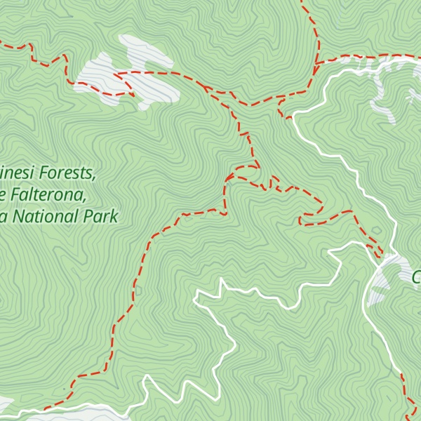 Map of Monte Gemelli