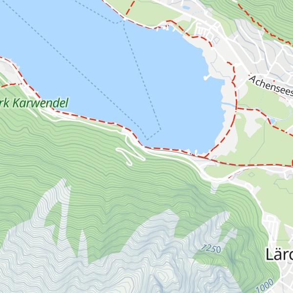 Map of Achensee Schiffstation
