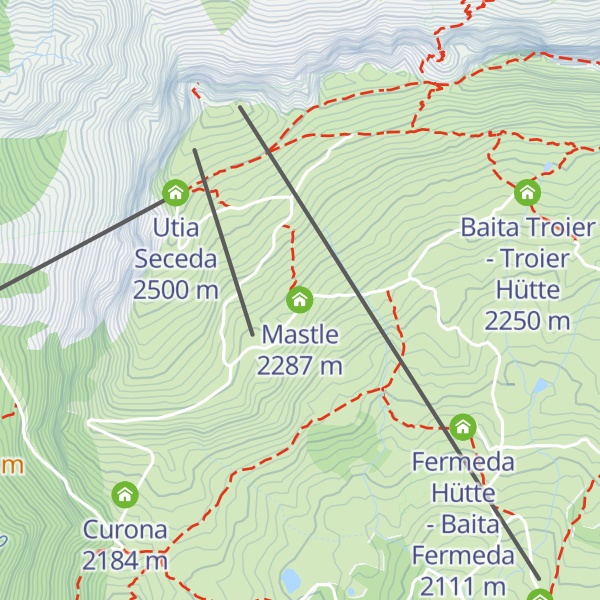 Map of Mastle