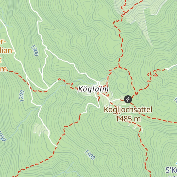 Map of Köglalm