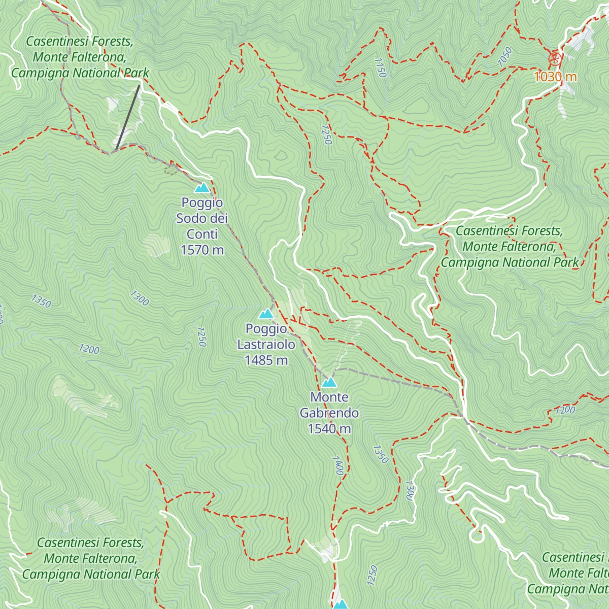 Rifugio Città di Forlì map