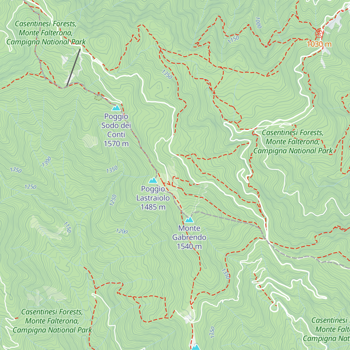 Rifugio Città di Forlì map