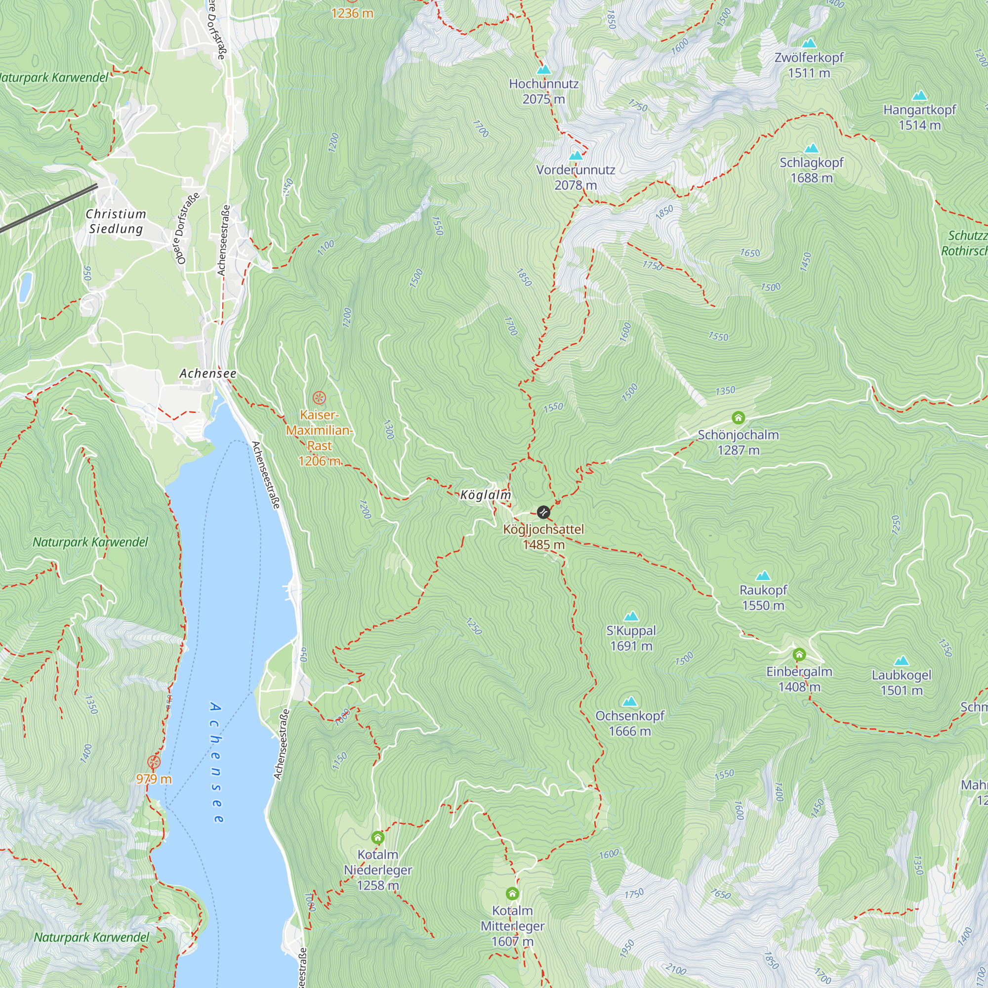 Jausenstation Köglalm map
