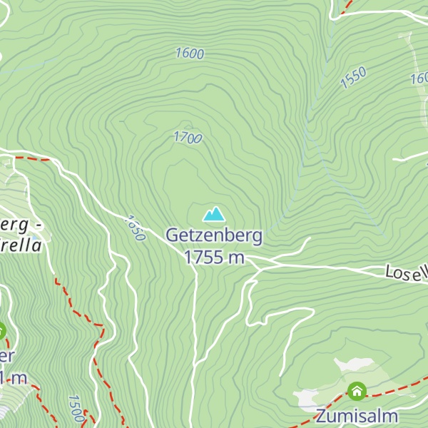 Map of Getzenberg