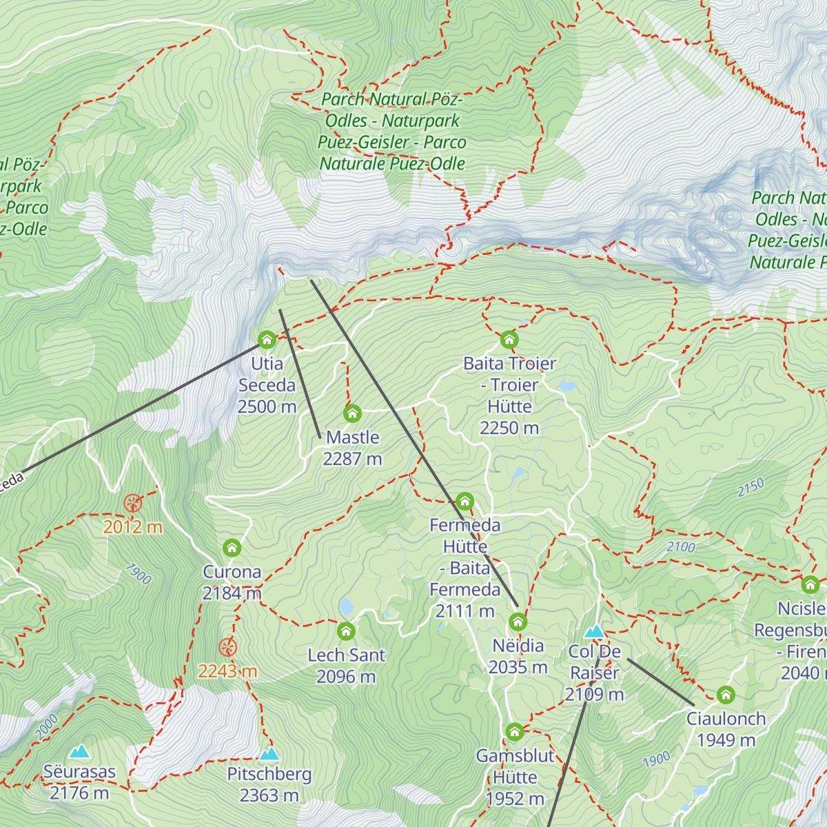 Baita Daniel map