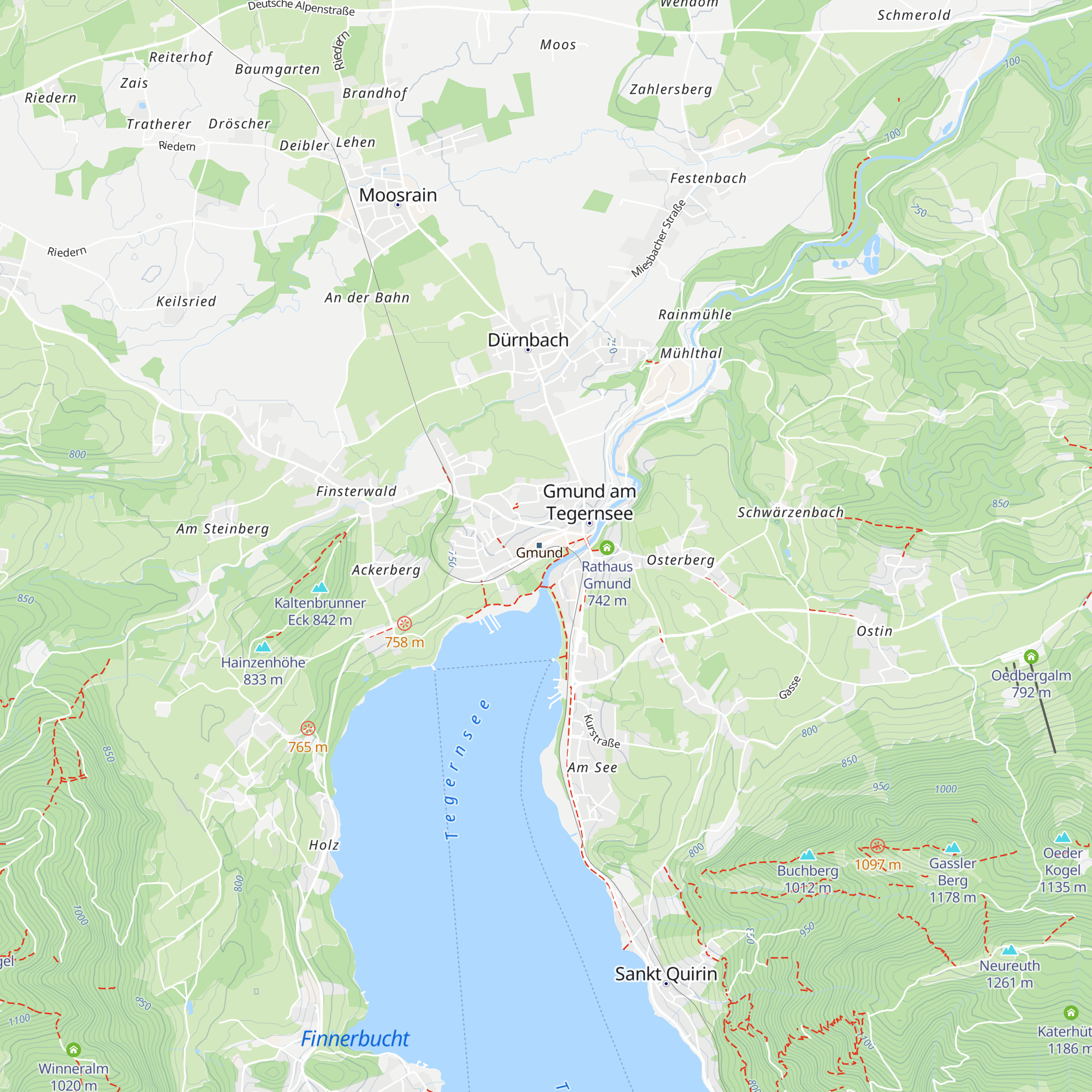 Tourist-Information map