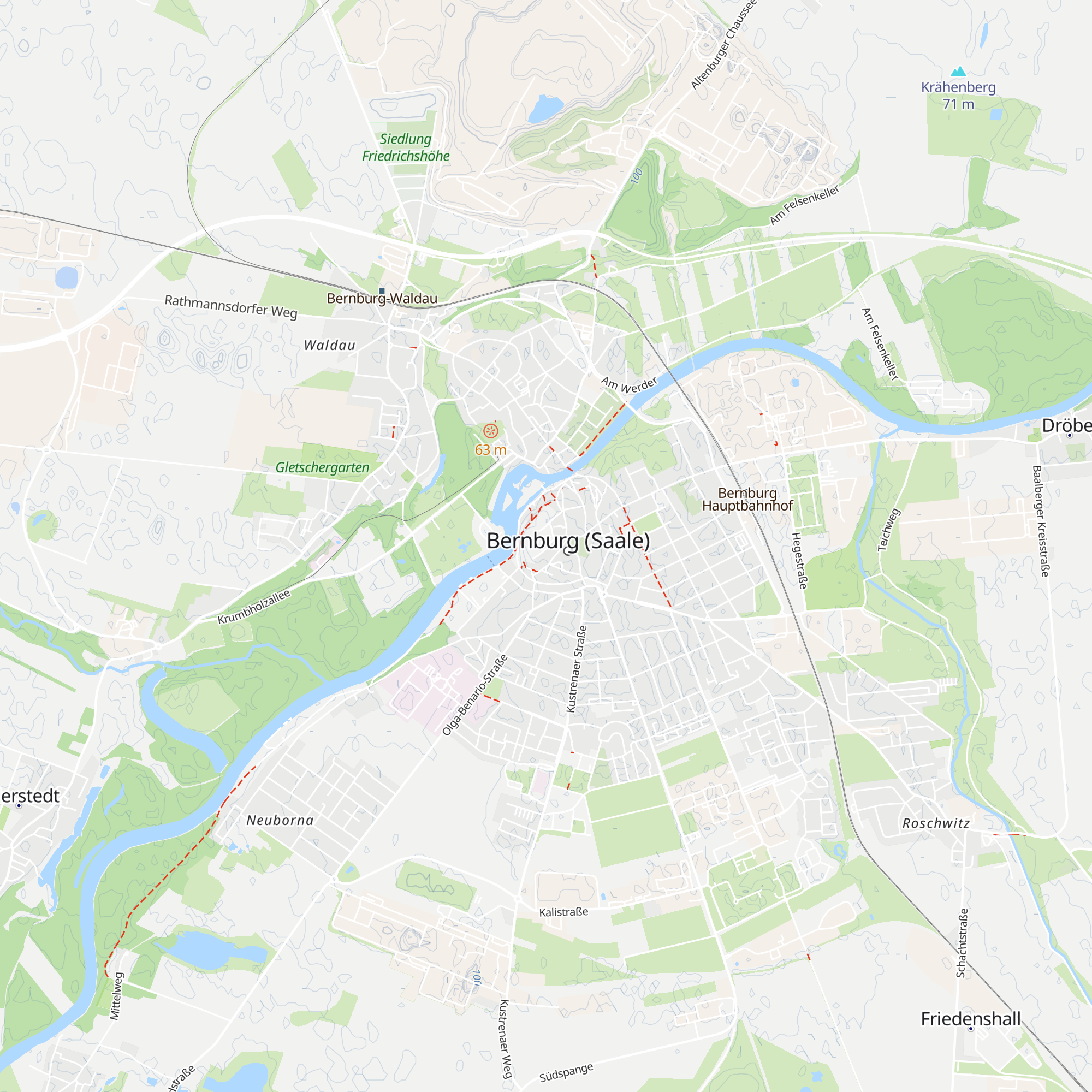 Dokumentations- und Informationszentrum Anhalt map