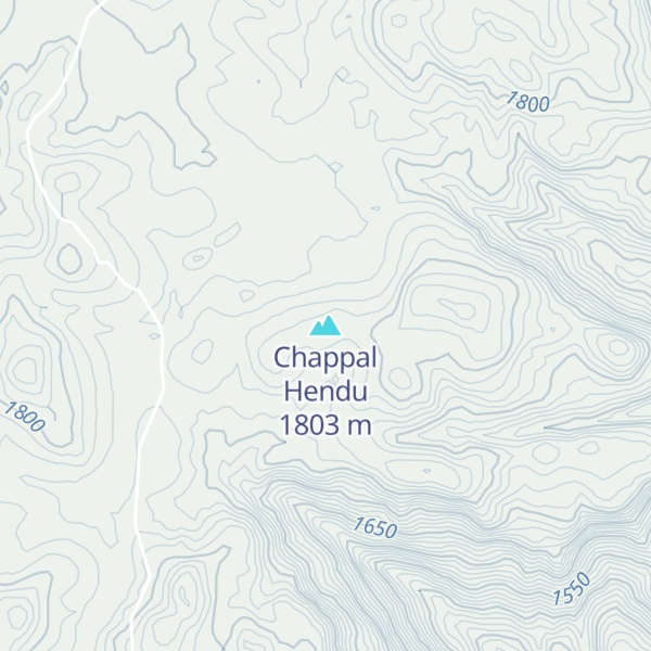 Map of Chappal Hendu