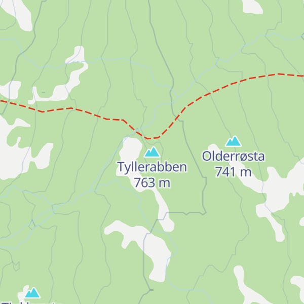 Map of Tyllerabben