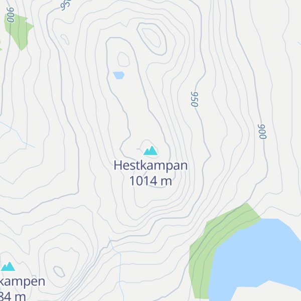 Map of Hestkampan