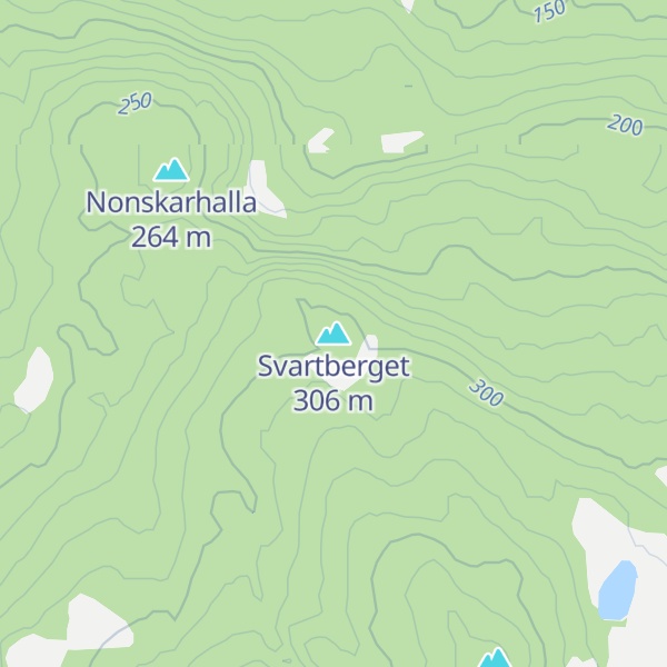 Map of Svartberget