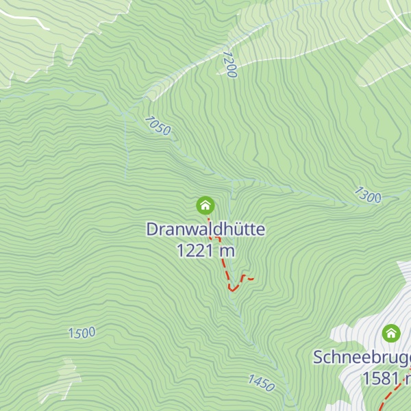 Map of Dranwaldhütte