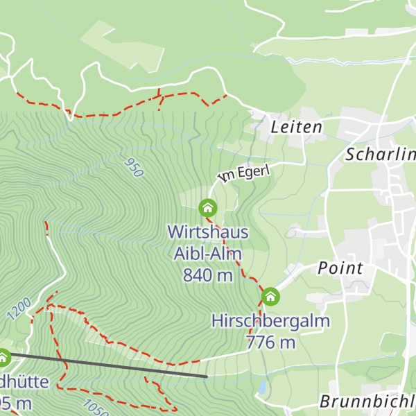 Map of Wirtshaus Aibl-Alm