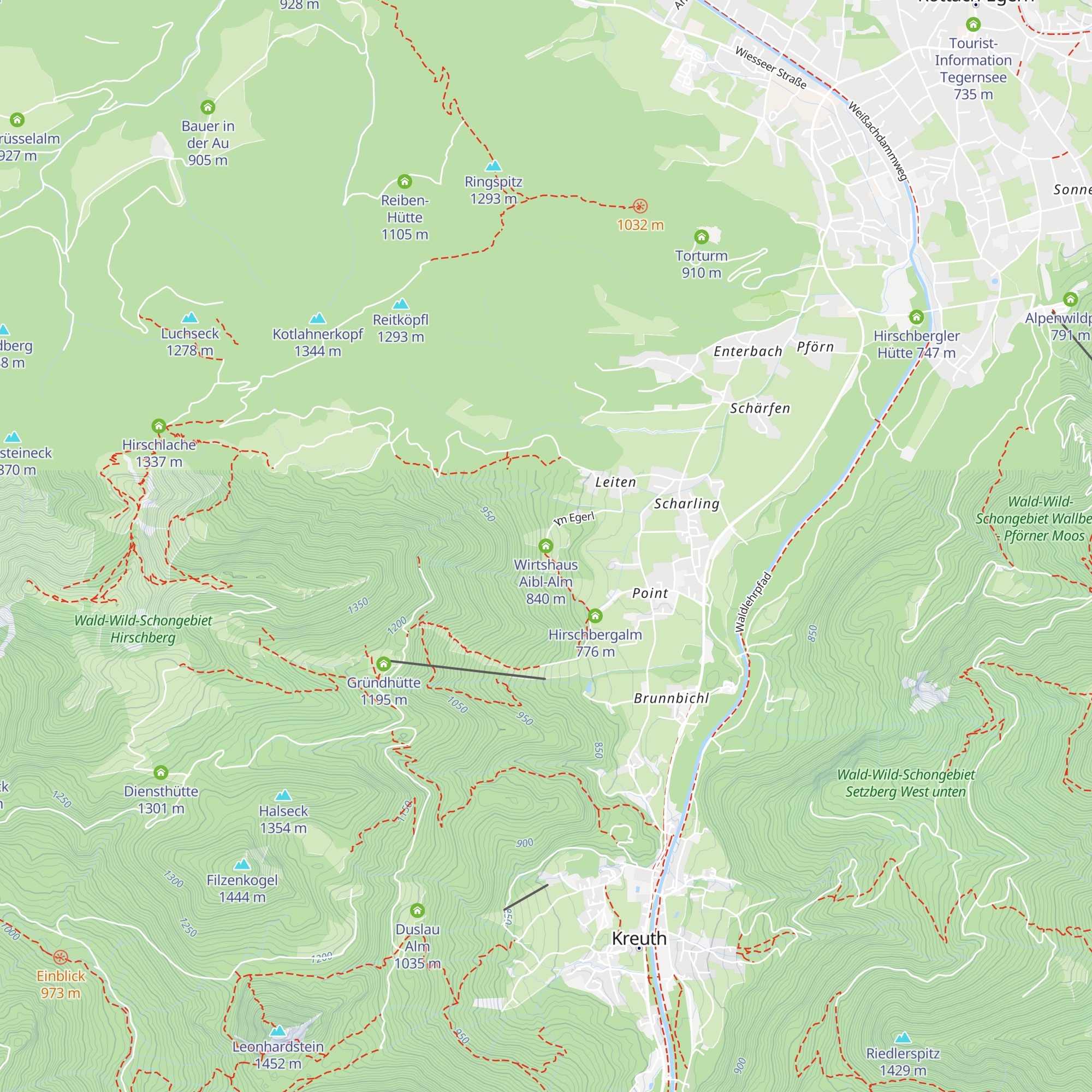Wirtshaus Aibl-Alm map