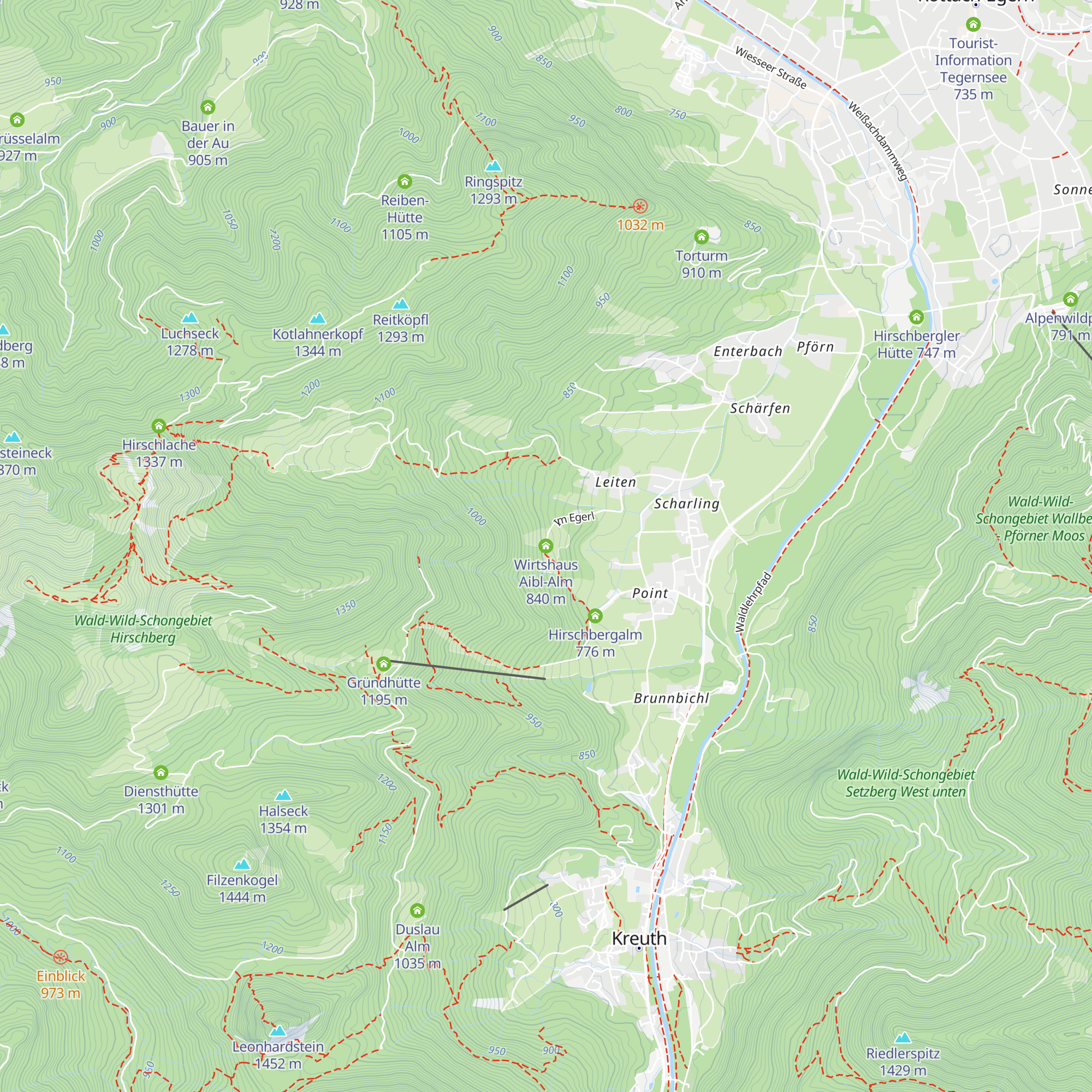 Wirtshaus Aibl-Alm map