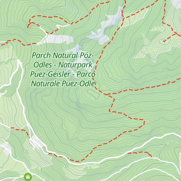 Map of Villtatscher Berg - Monte Vallettaccia