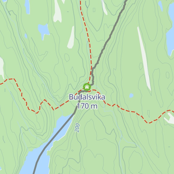Map of Budalsvika