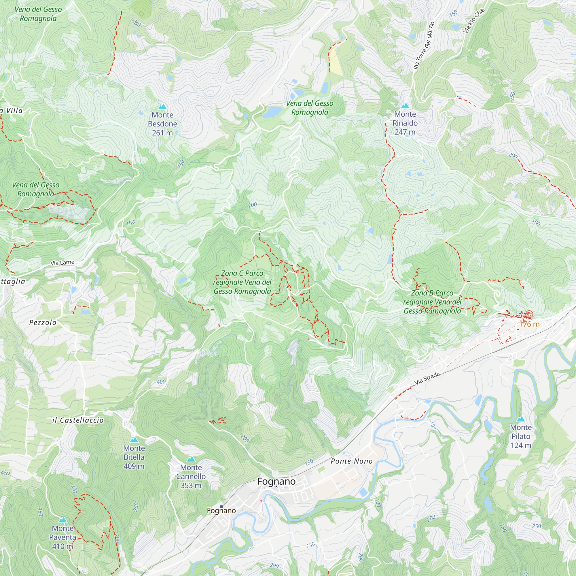 Rifugio Ca' Carnè map