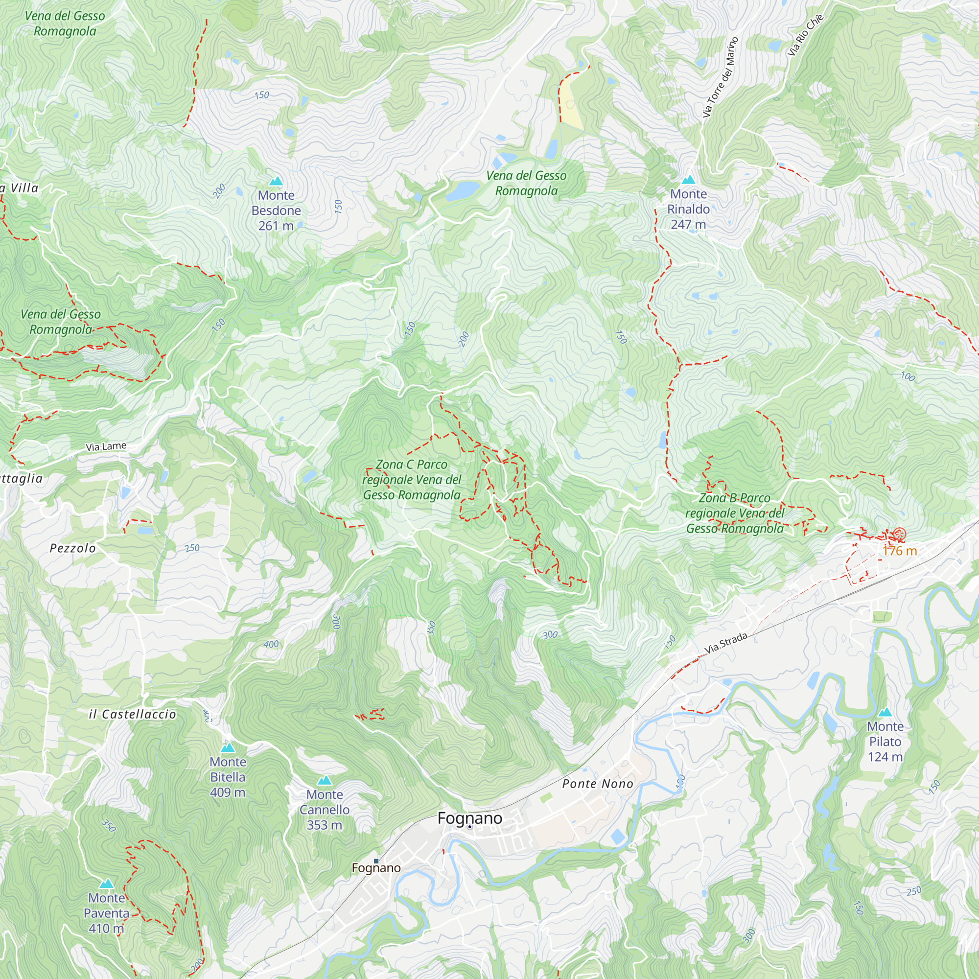 Rifugio Ca' Carnè map