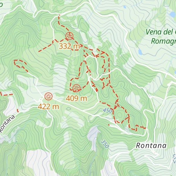 Map of Capanna Scout