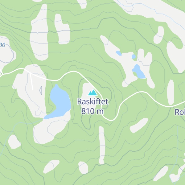 Map of Raskiftet