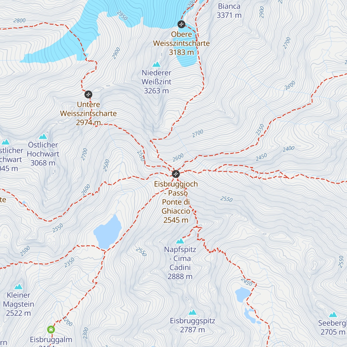 Edelrauthütte map