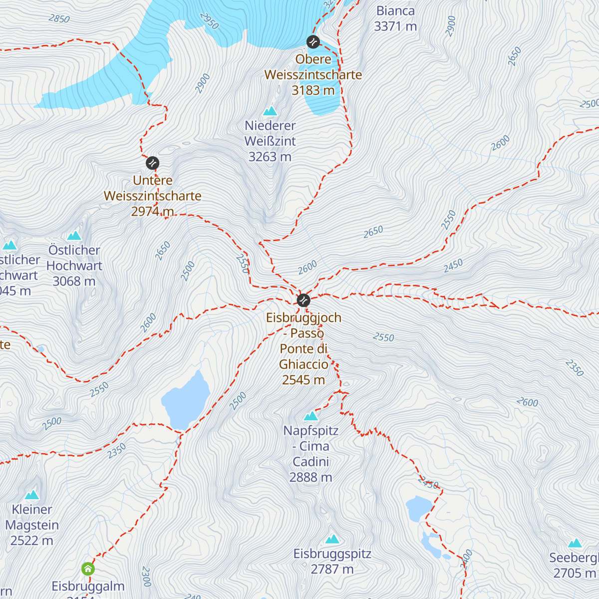 Edelrauthütte map