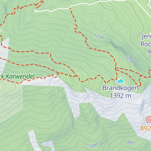 Map of Jöchlalm