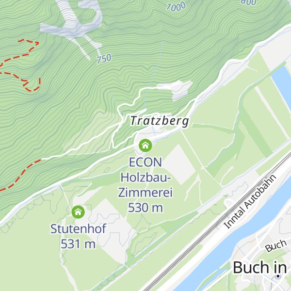 Map of ECON Holzbau- Zimmerei