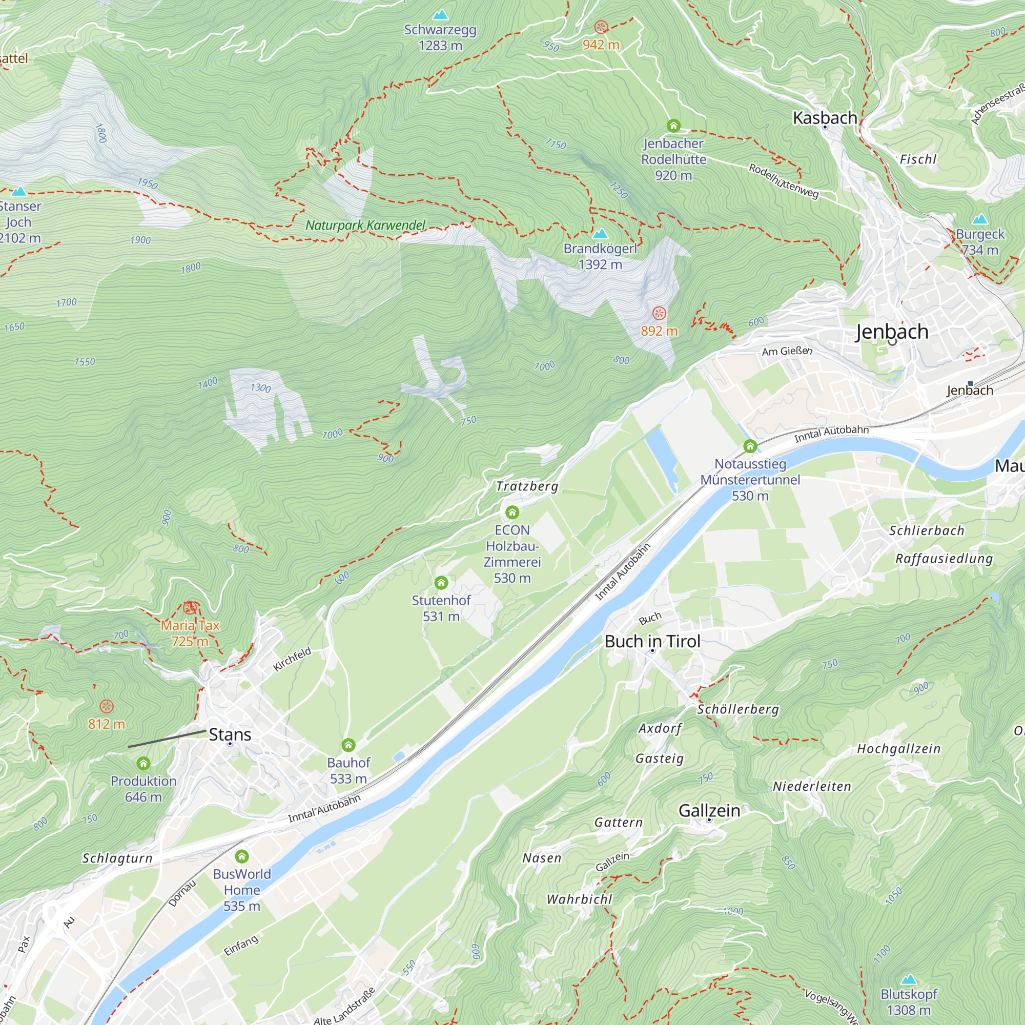 ECON Holzbau- Zimmerei map