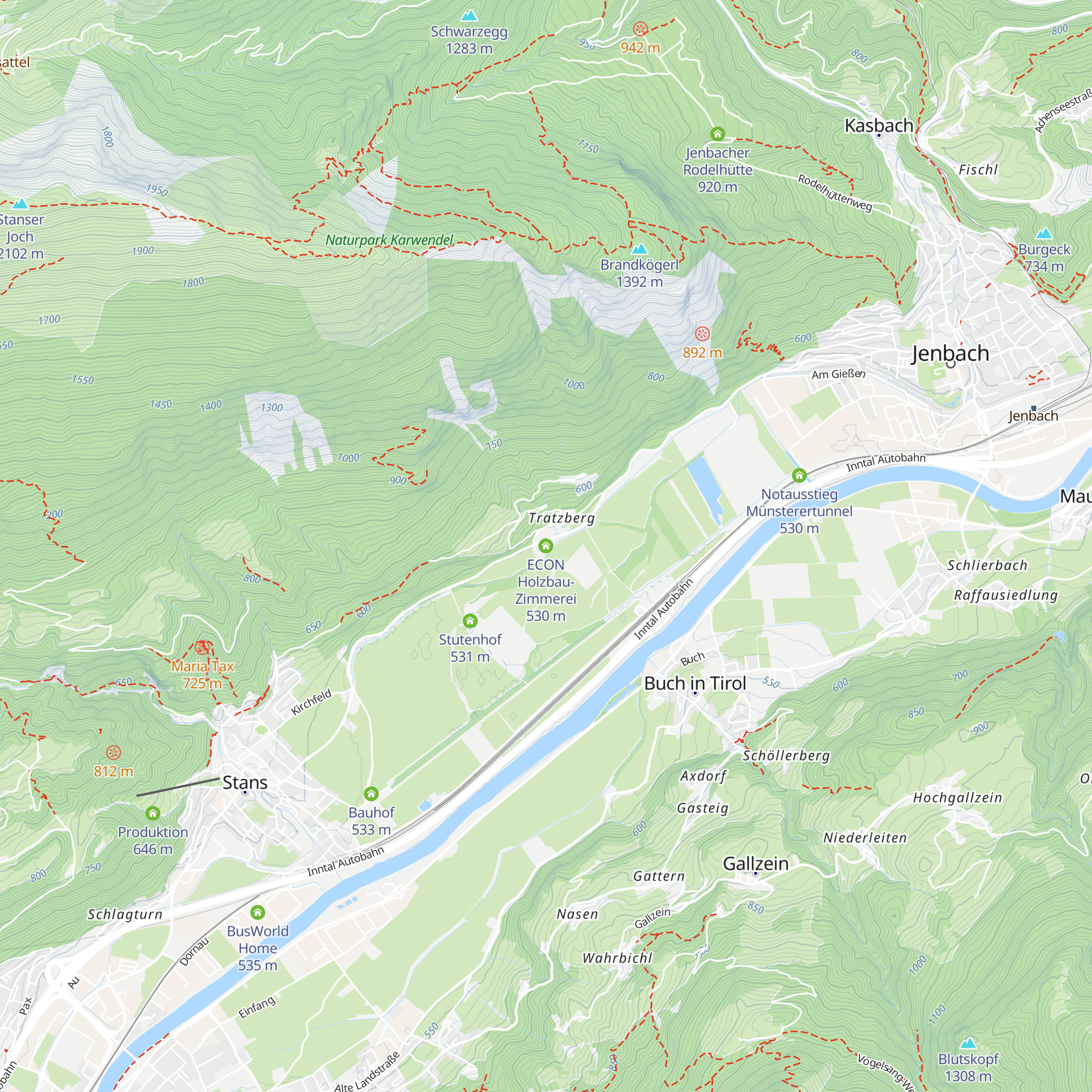 ECON Holzbau- Zimmerei map