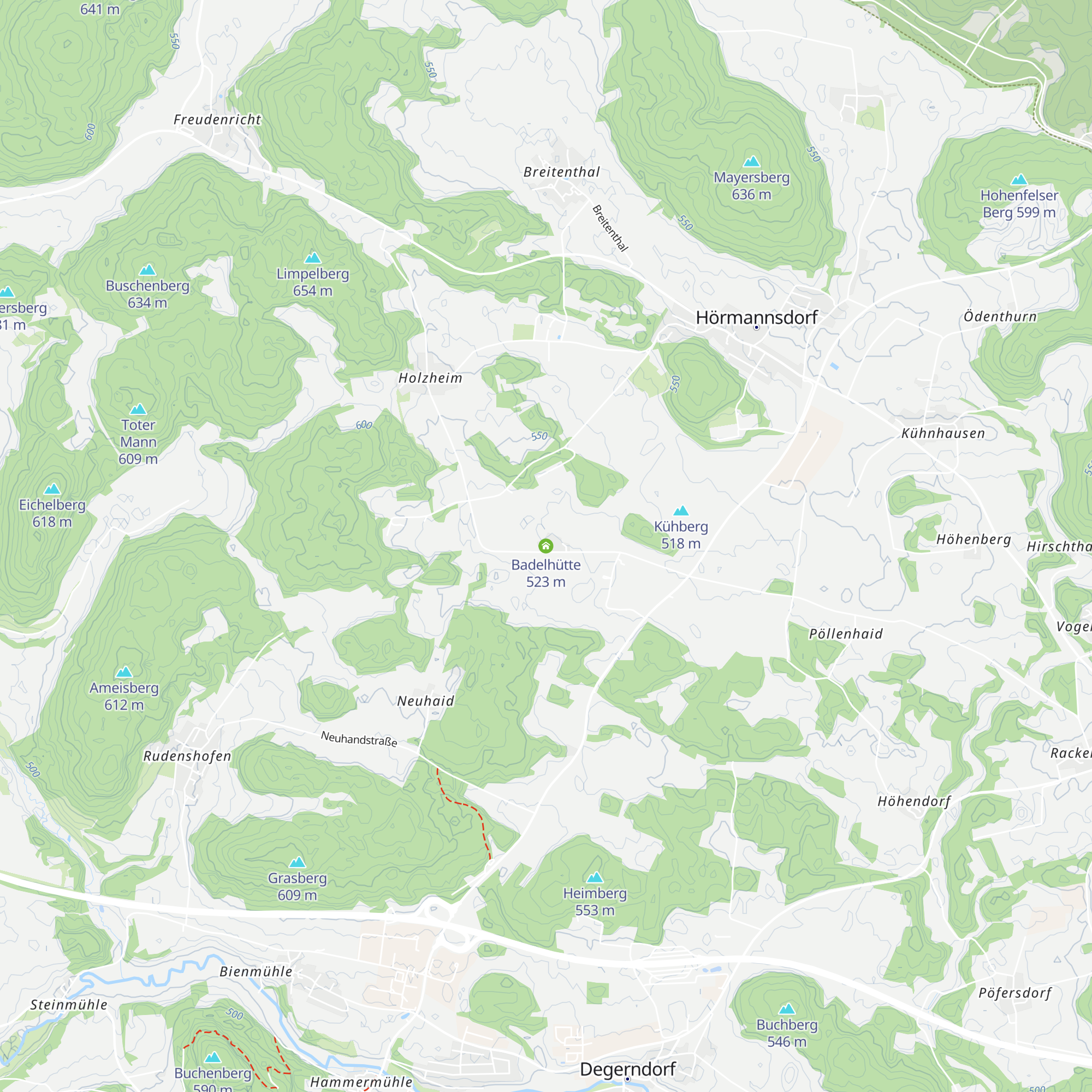 Badelhütte map