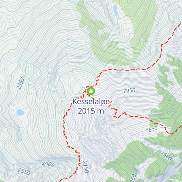 Map of Kesselalpe