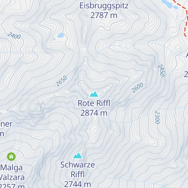 Map of Rote Riffl