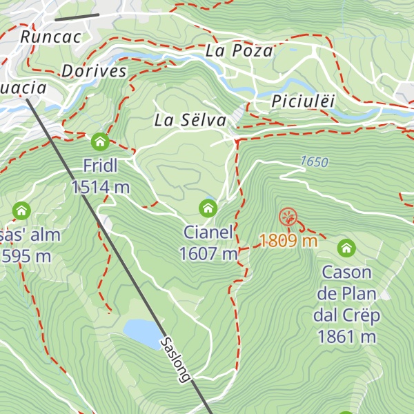 Map of Pozzamanigoni FISE Horse-riding School