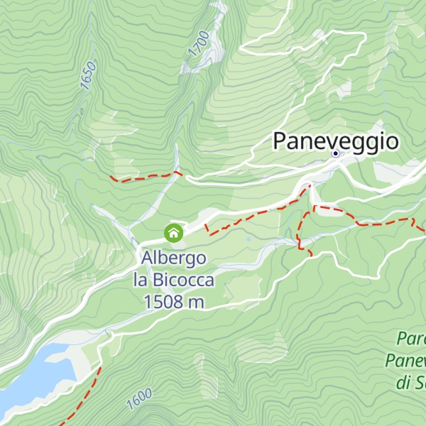 Map of Ex casa Cantoniera (PAT)