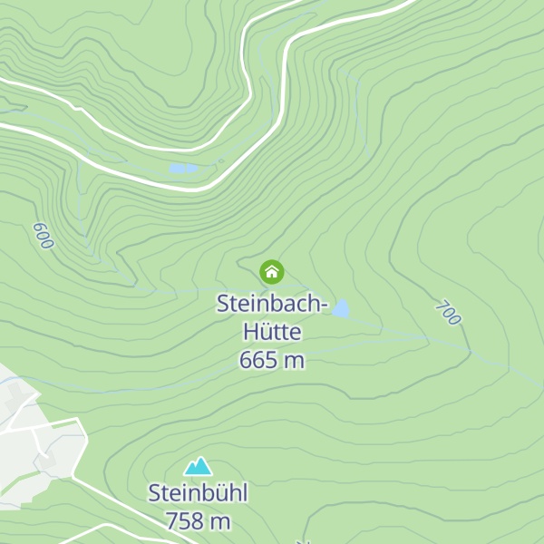 Map of Steinbach-Hütte