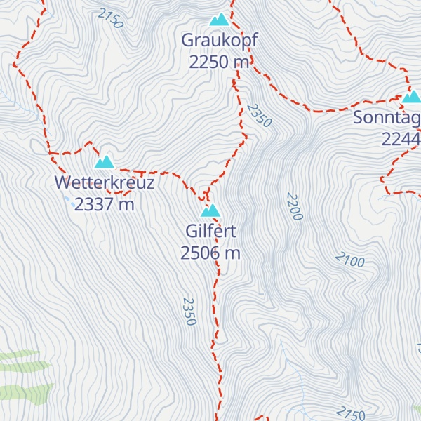 Map of Gilfert