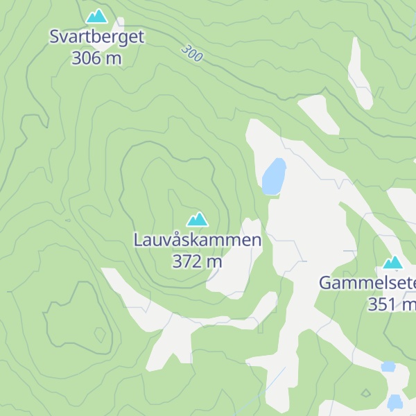 Map of Grottjønnhalla