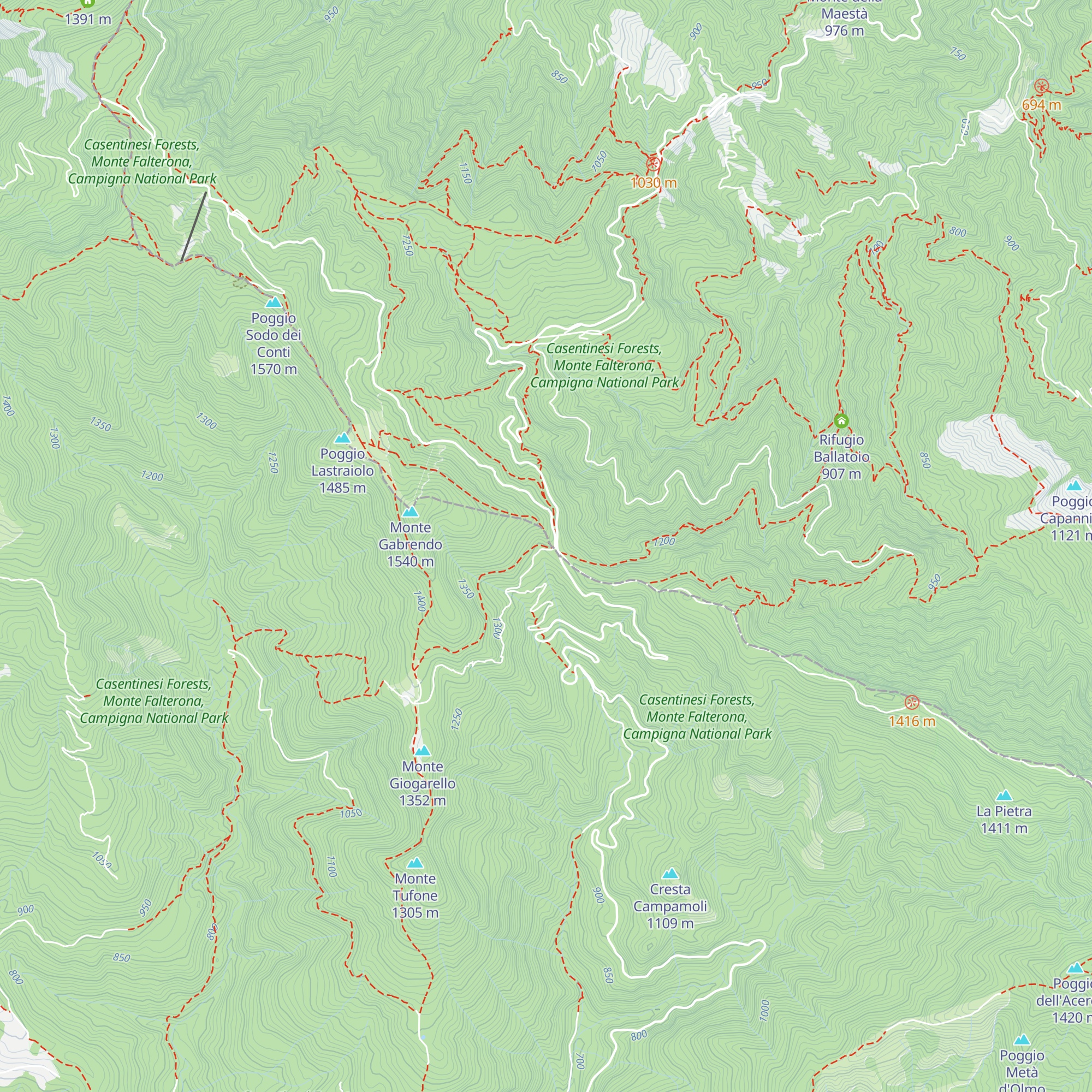 La Calla map