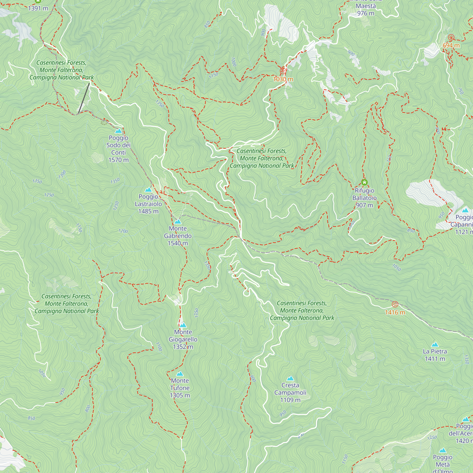 La Calla map