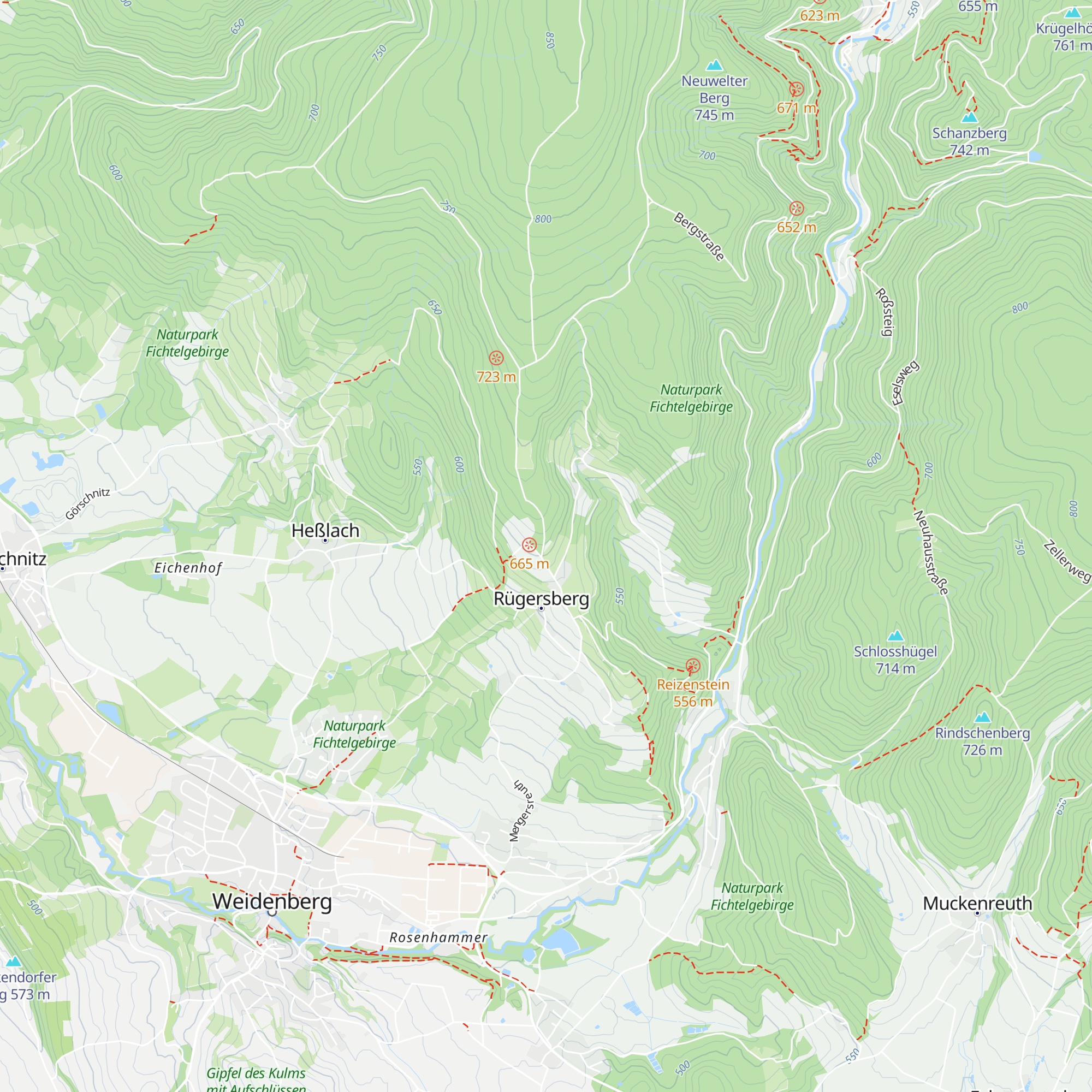 Naturfreundehaus "An der Königsheide" map