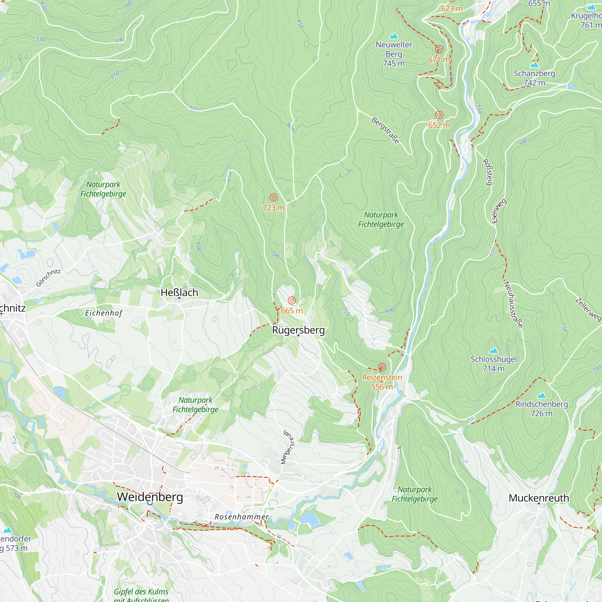 Naturfreundehaus "An der Königsheide" map