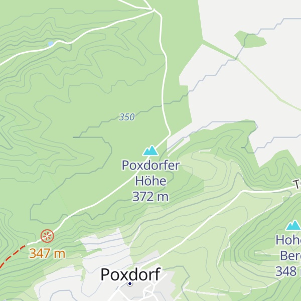 Map of Poxdorfer Höhe