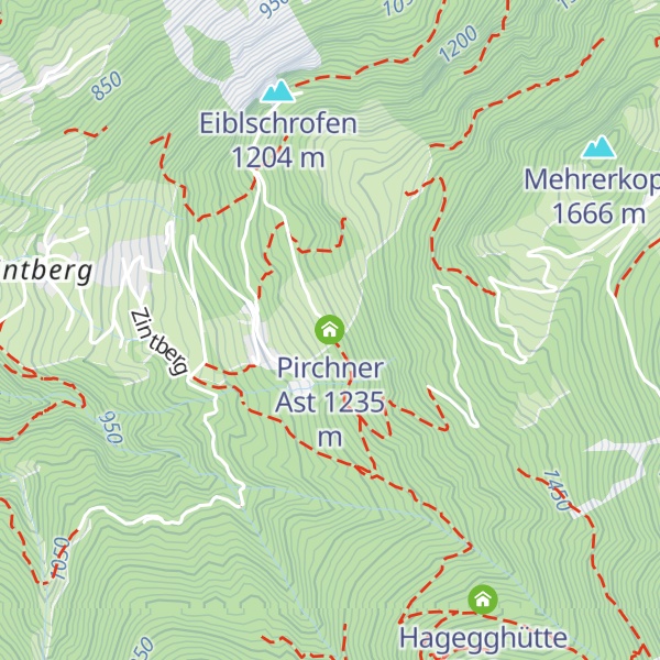 Map of Pirchner Ast