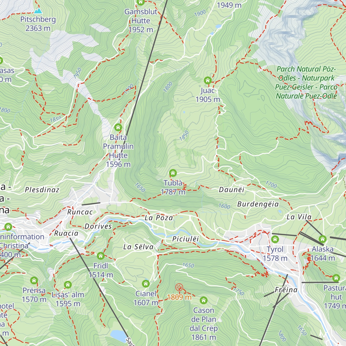Tublà map