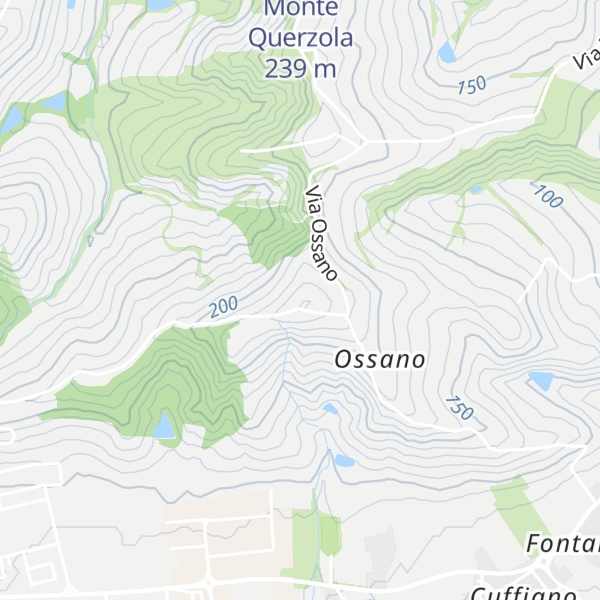 Map of Monte Ghebbio